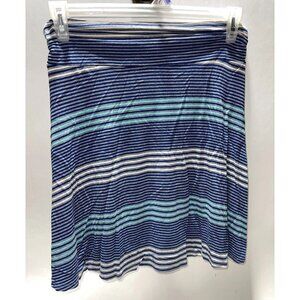 Merona Striped Skirt Junior's Size Medium